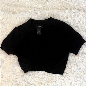 In Girl Short Sleeve Cardigan Size Medium (10-12) NWT